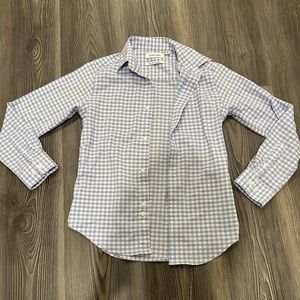 Calvin Klein Kids plaid button down long sleeve